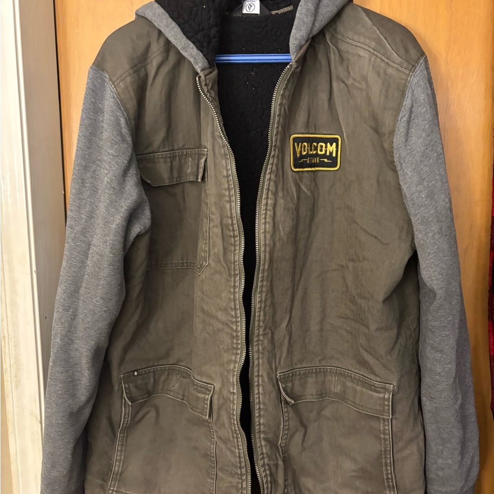 Volcom Two-Tone Hooded Jacket